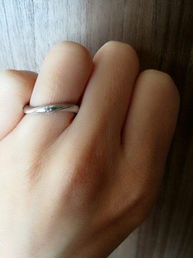 はめたところです