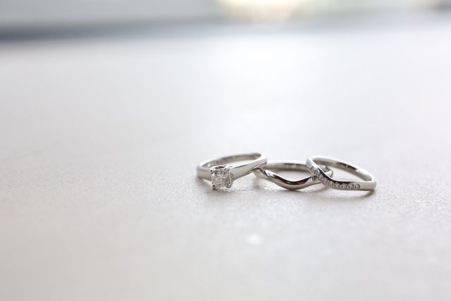 婚約指輪もティファニーで揃えました