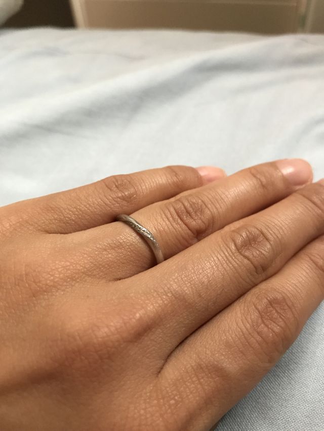 肌身離さず付けています。着け心地いいですよ。