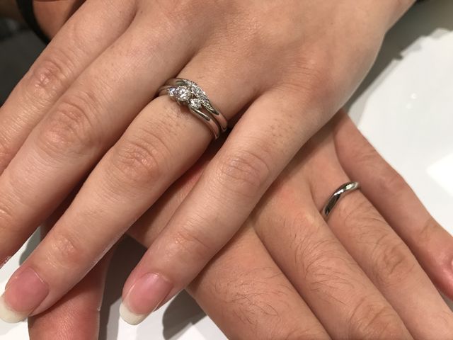 結婚指輪♡