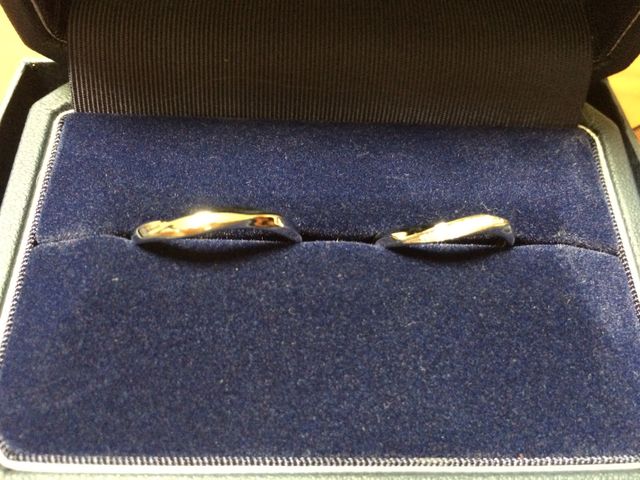 クレール、信じるという意味を持つマリッジリングです