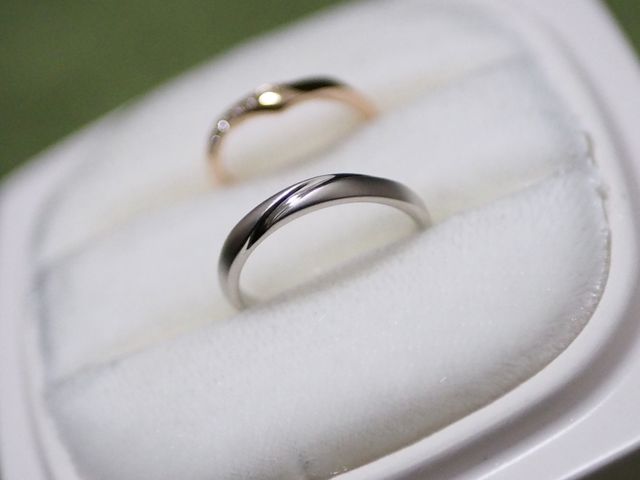 LUCIE HOPE プラチナ つや消し加工