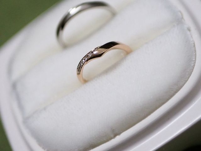 俄 単衣 ピンクゴールド