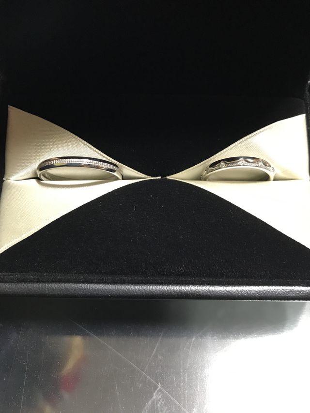 ペア感のある結婚指輪