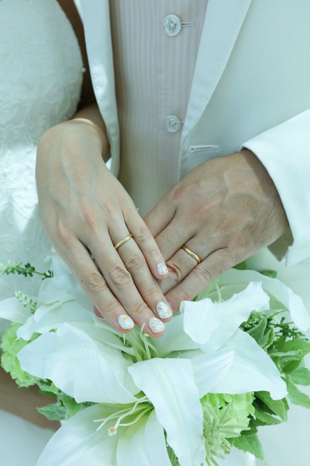 結婚式での一枚です♪