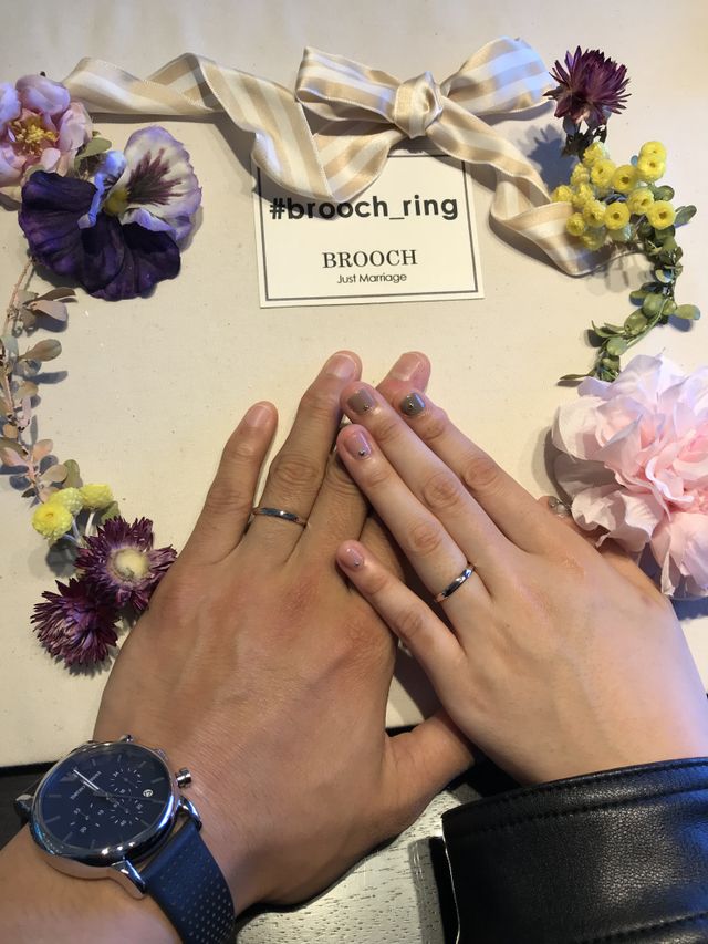 出来上がって初めて付けた時