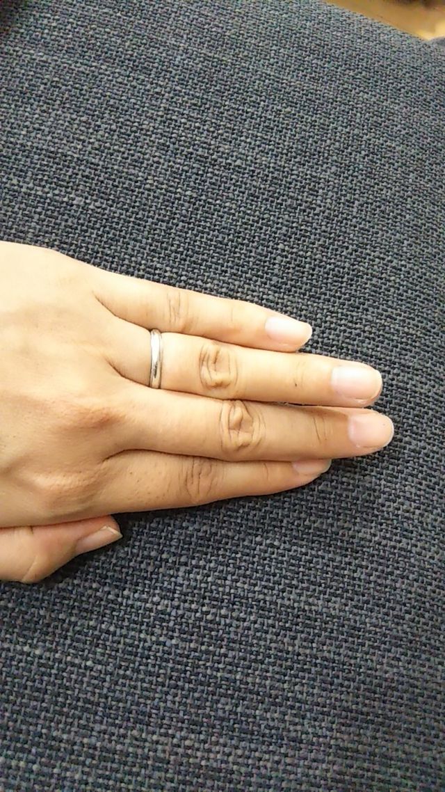 ミル打ちの物にしました。