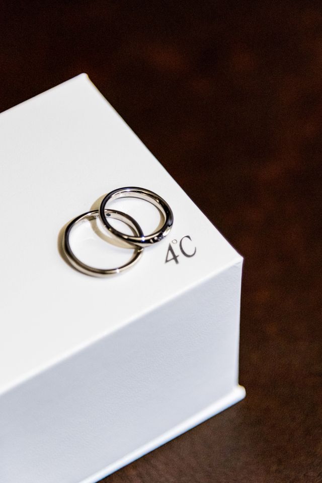 挙式時、カメラマンに撮って頂きました。