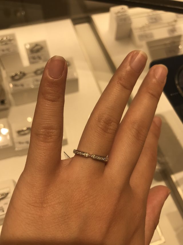 正面から撮影しています。