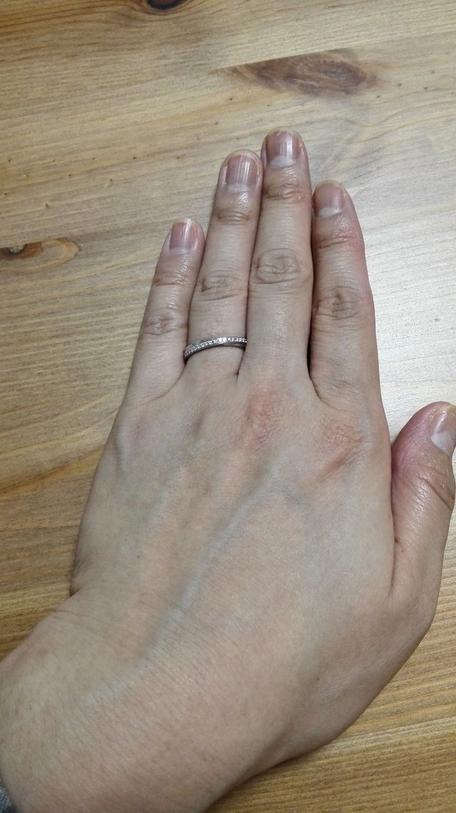 結婚指輪。