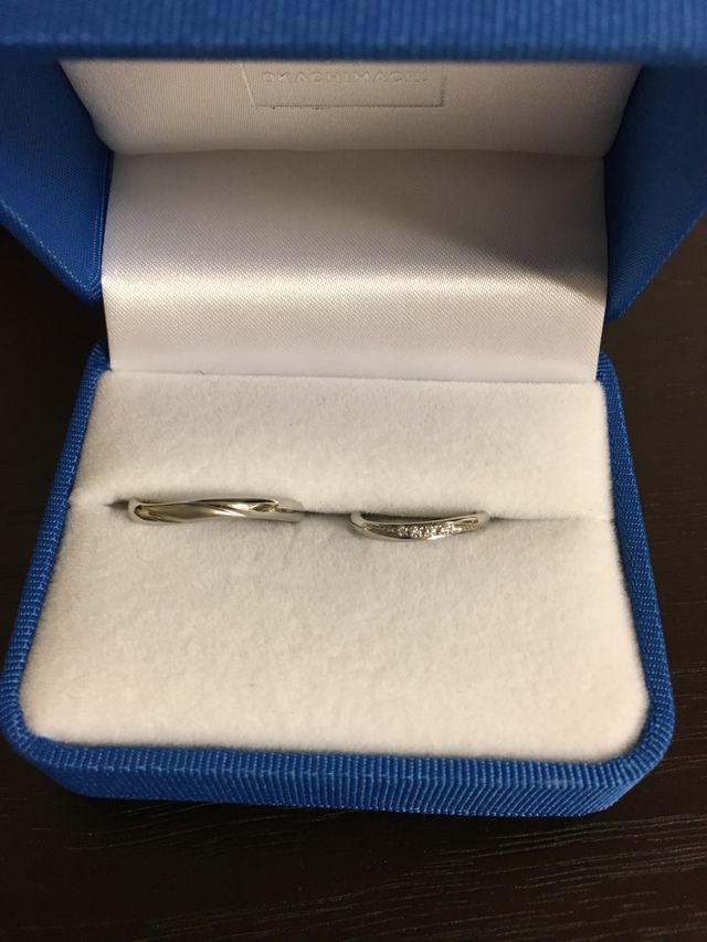 購入した結婚指輪