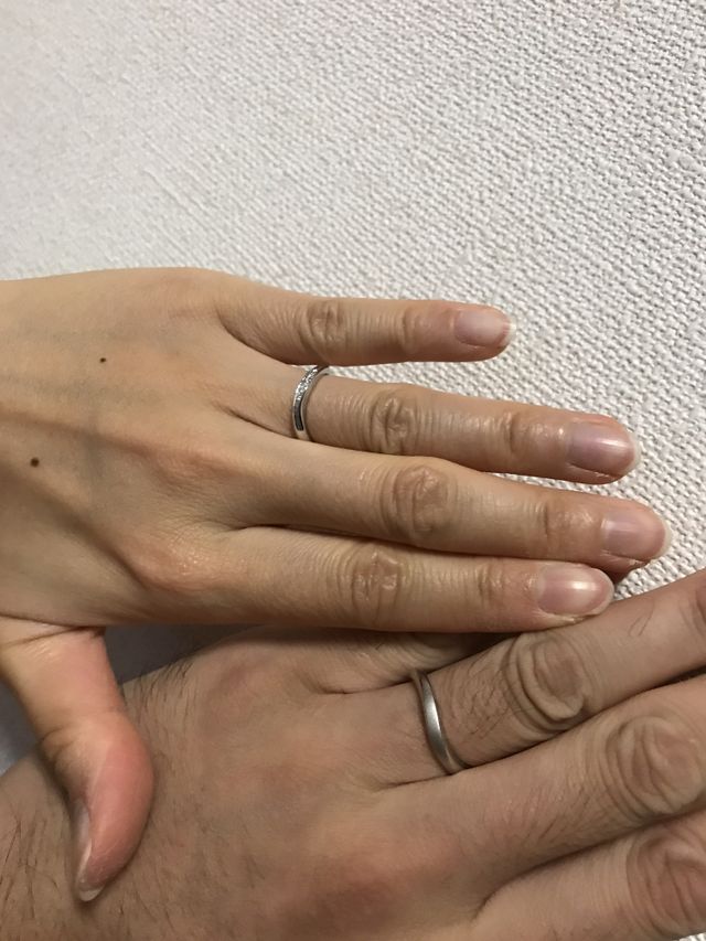 ダイヤモンドシライシさんで素晴らしい指輪を購入できました。