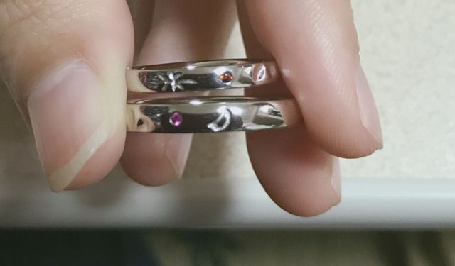 月と星をデザインにいれました(*´꒳`*)