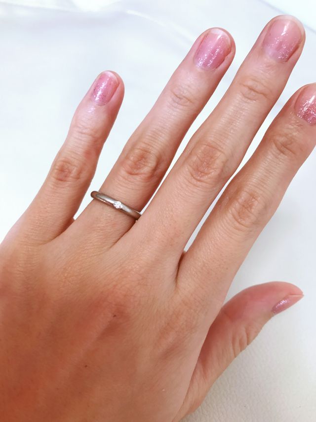 いつもつけている様子です