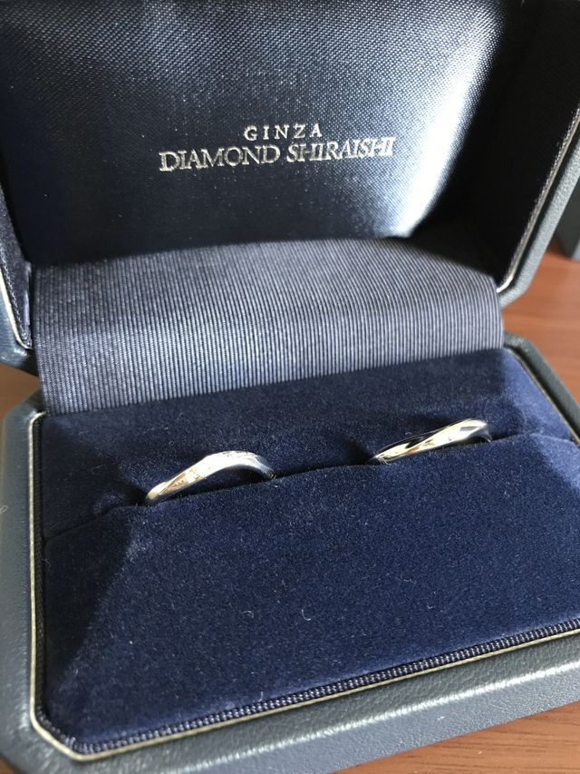 CREER8左(7号)右(15号)マリッジリング