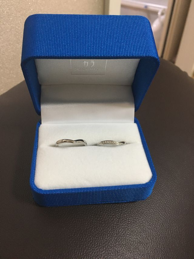 ペアリング 結婚指輪に。