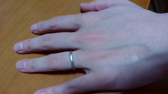 少しマット加工をいれました。