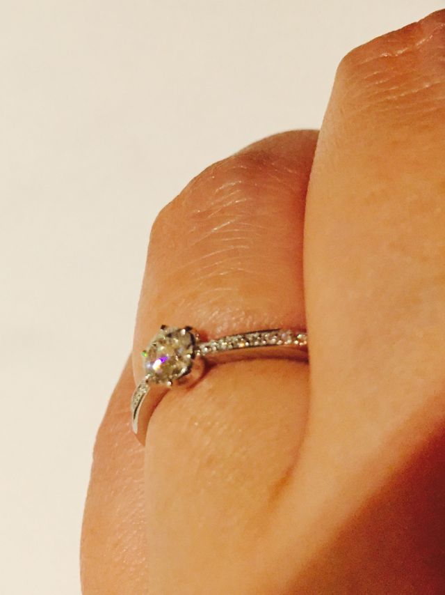 ICHAROIのアマラントをプロポーズと同時に貰いました。