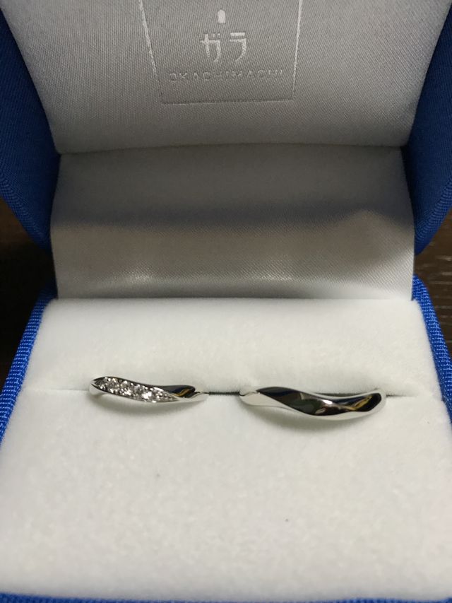 思った通りのデザインの指輪が購入できました！