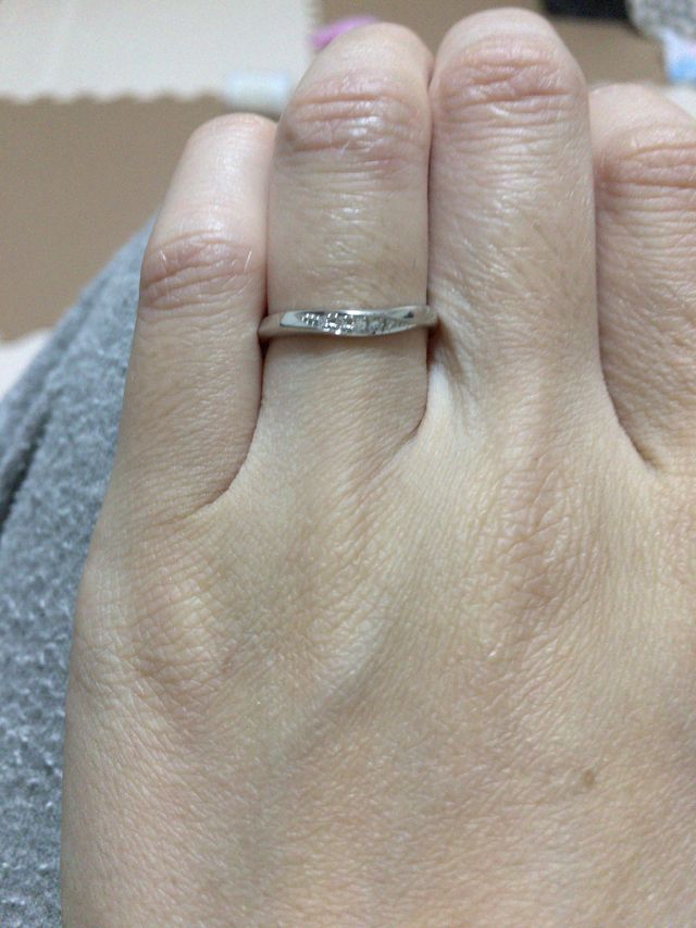 とても素敵なリングに出会いました。