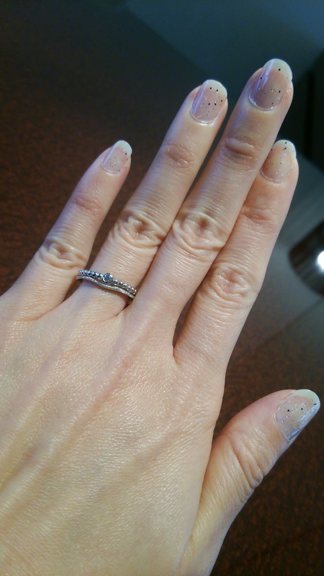 ずっと大切にしたい指輪です