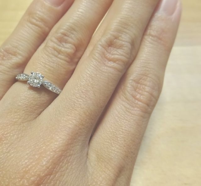 とってもキラキラしています。