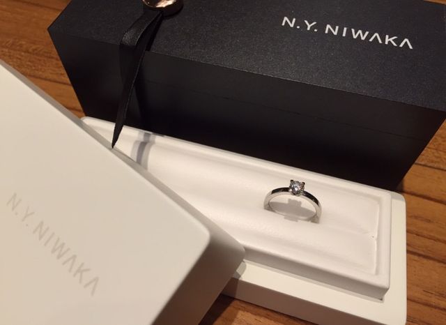 一粒ダイアモンドで映える！