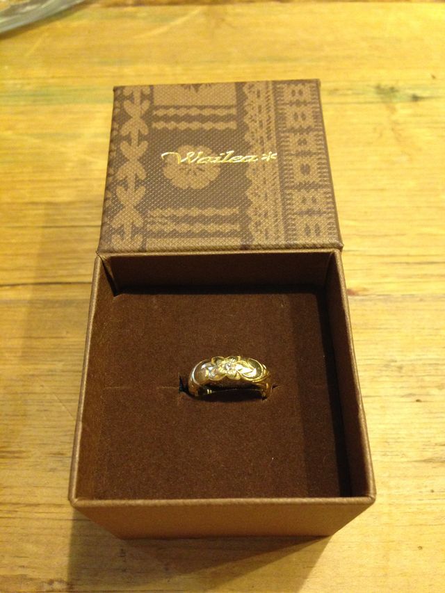 ハワイアンジュエリーの指輪です。