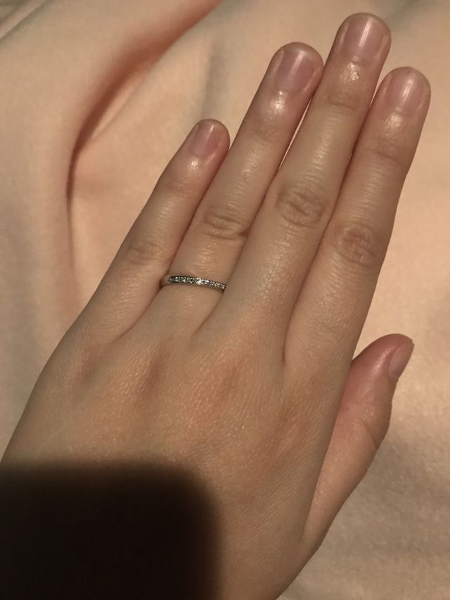 結婚指輪です