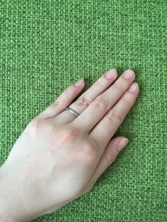 マリッジリング。