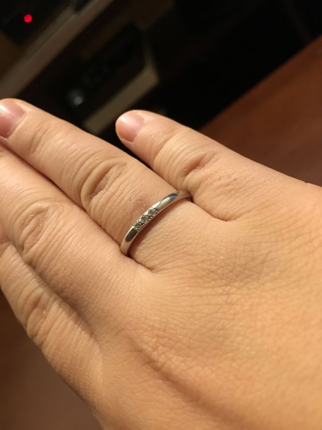 canal４℃ プチッとしたダイヤが可愛くて決めました。