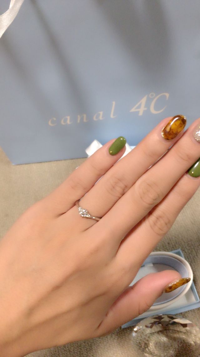 どの角度から見てもすごくキラキラしてます