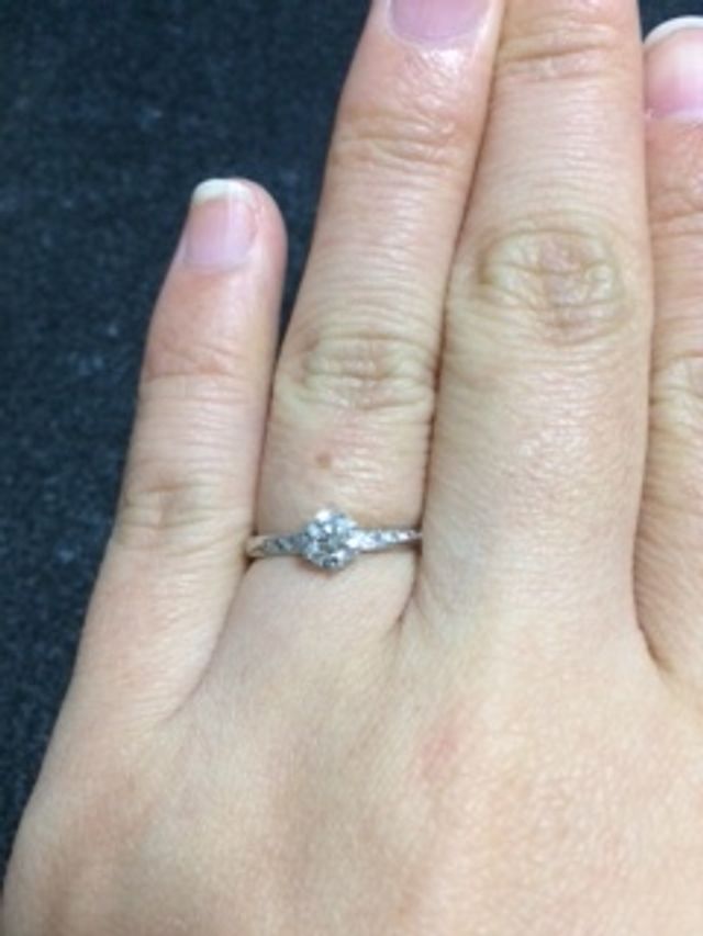 実際につけてもらうとこんな感じになります。