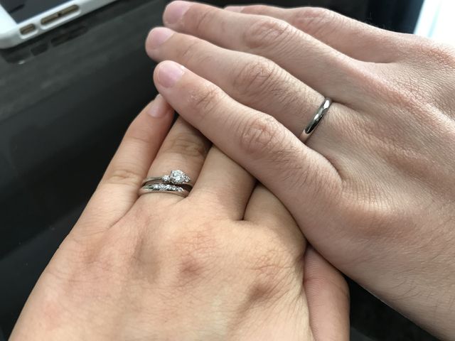 結婚指輪と婚約指輪