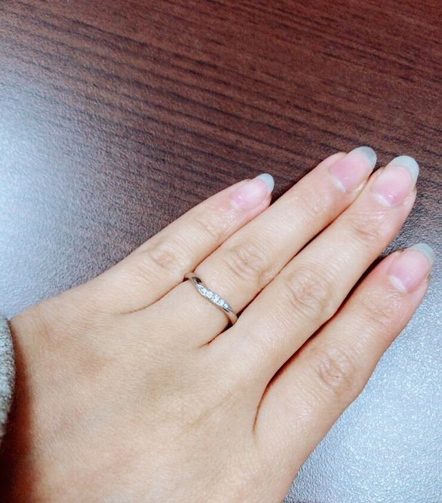 結婚指輪です(^^)