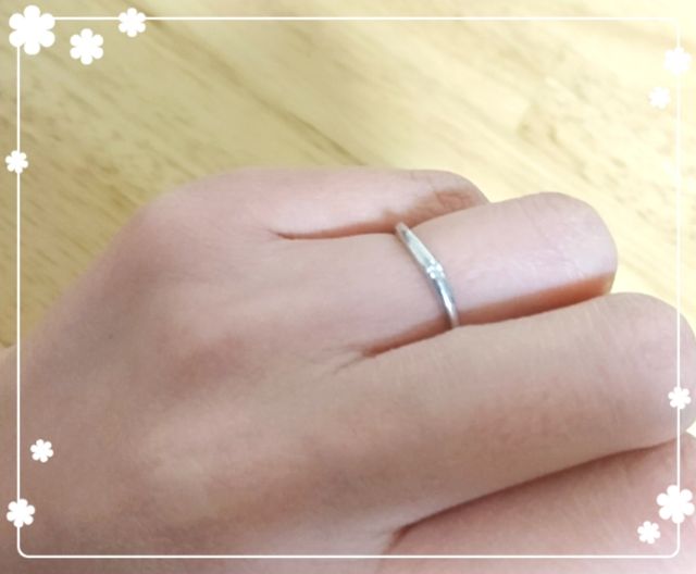 曲線があり細身なので着け心地良いです。