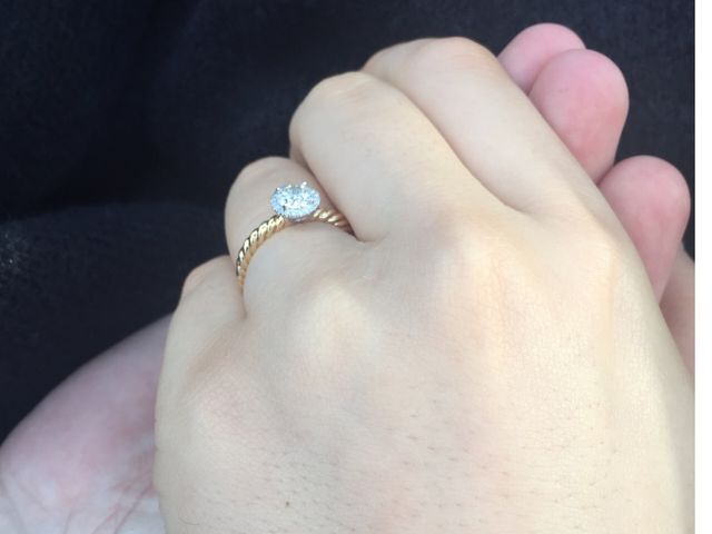 購入した直後の写真です♡