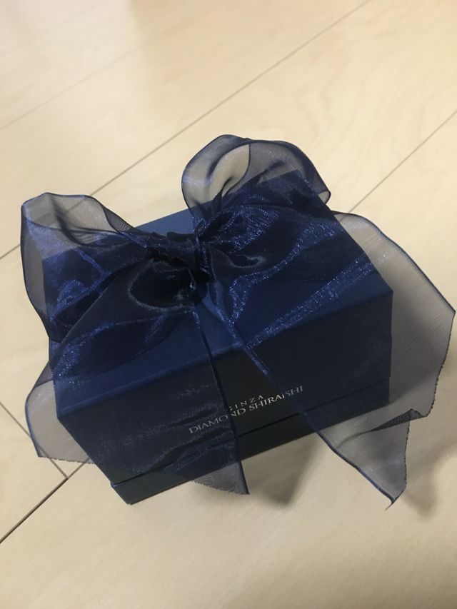 キレイにラッピングしてくださいました。