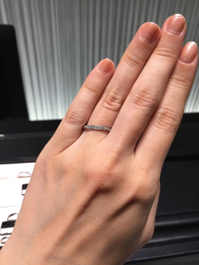 緩やかなウェーブです