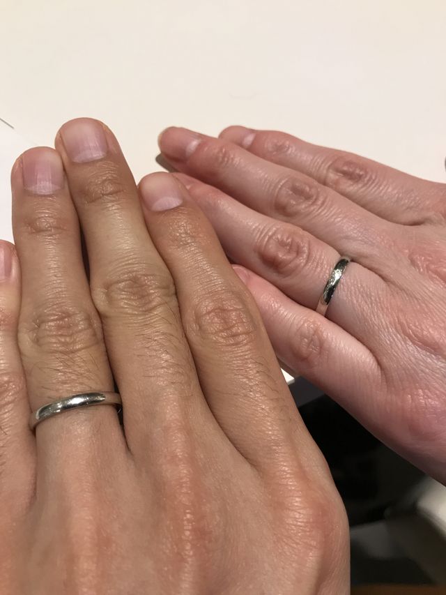 結婚指輪です