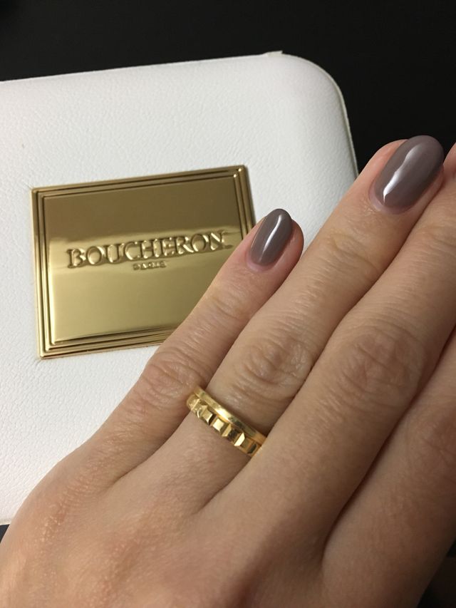 大好きなブランド、ブシュロンで購入したキャトルラディアント