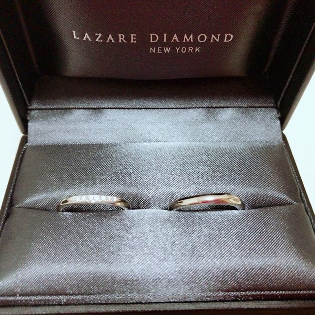 結婚指輪（LAZARE DIAMOND）