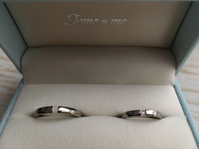 私達の結婚指輪です☆