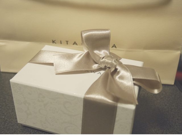 綺麗にラッピングして頂きました！