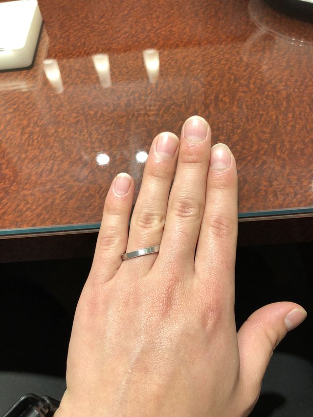 シンプルなデザインが気に入りました。