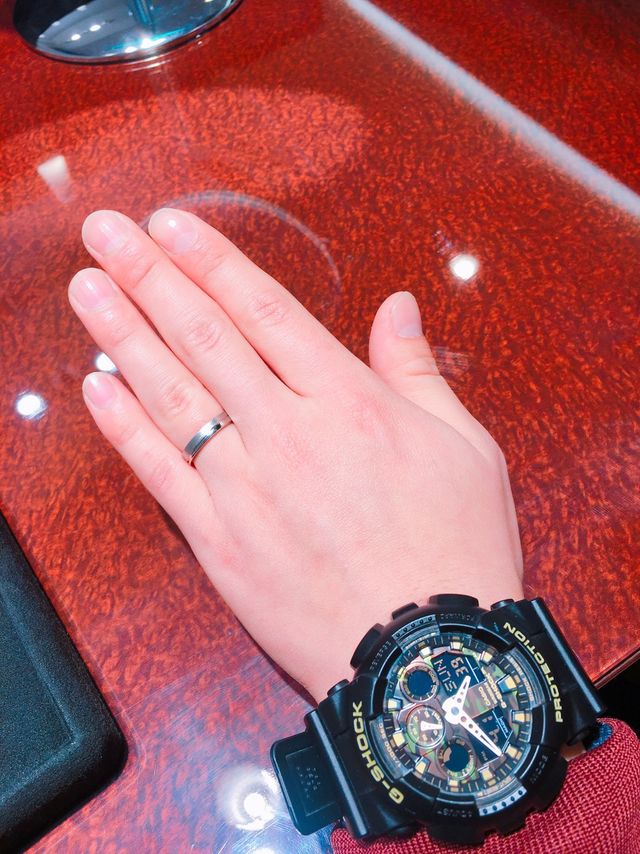 これっ！！と決めた指輪です。