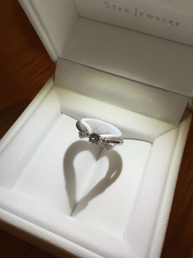 オーソドックスなダイヤのデザインです