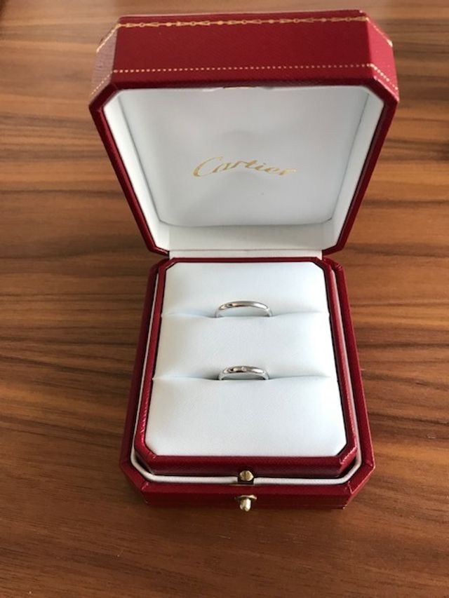 主人と私の結婚指輪