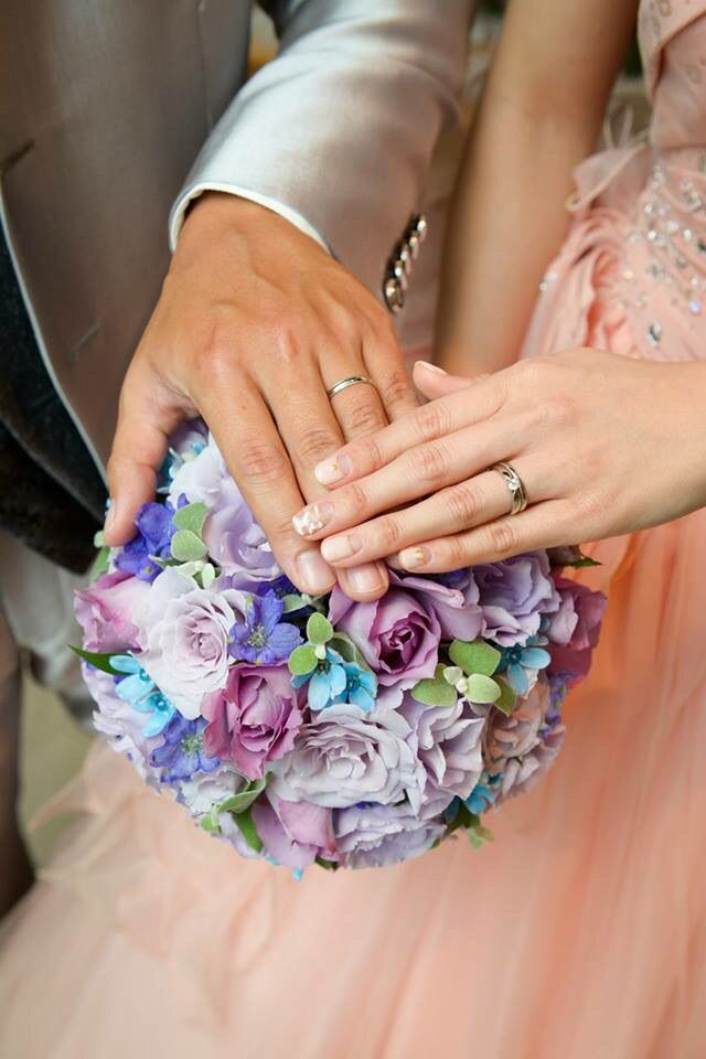 結婚式にて。石付きは他ブランド