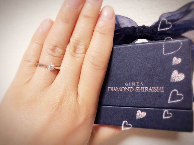 シンプルだけど可愛い！リングもつけ心地いいです。